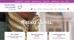 Desktop Screenshot of kaustisenjaullavanseurakunta.fi